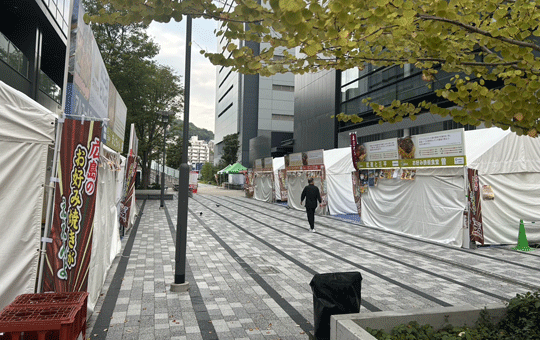 おこフェス2024の内装写真