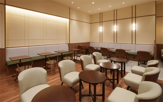 TULLY'S COFFEE ららぽーと安城店の内装写真