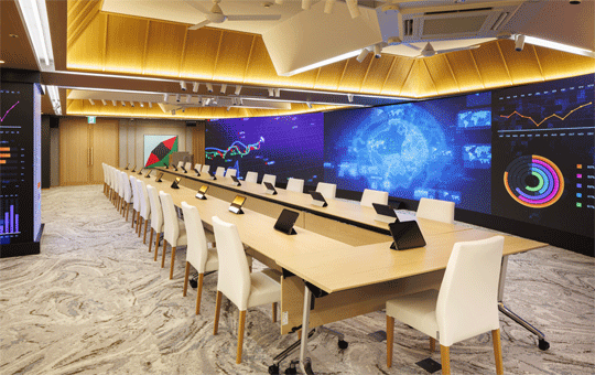 おりづるタワー～2045 Future Presentation Room～の内装写真